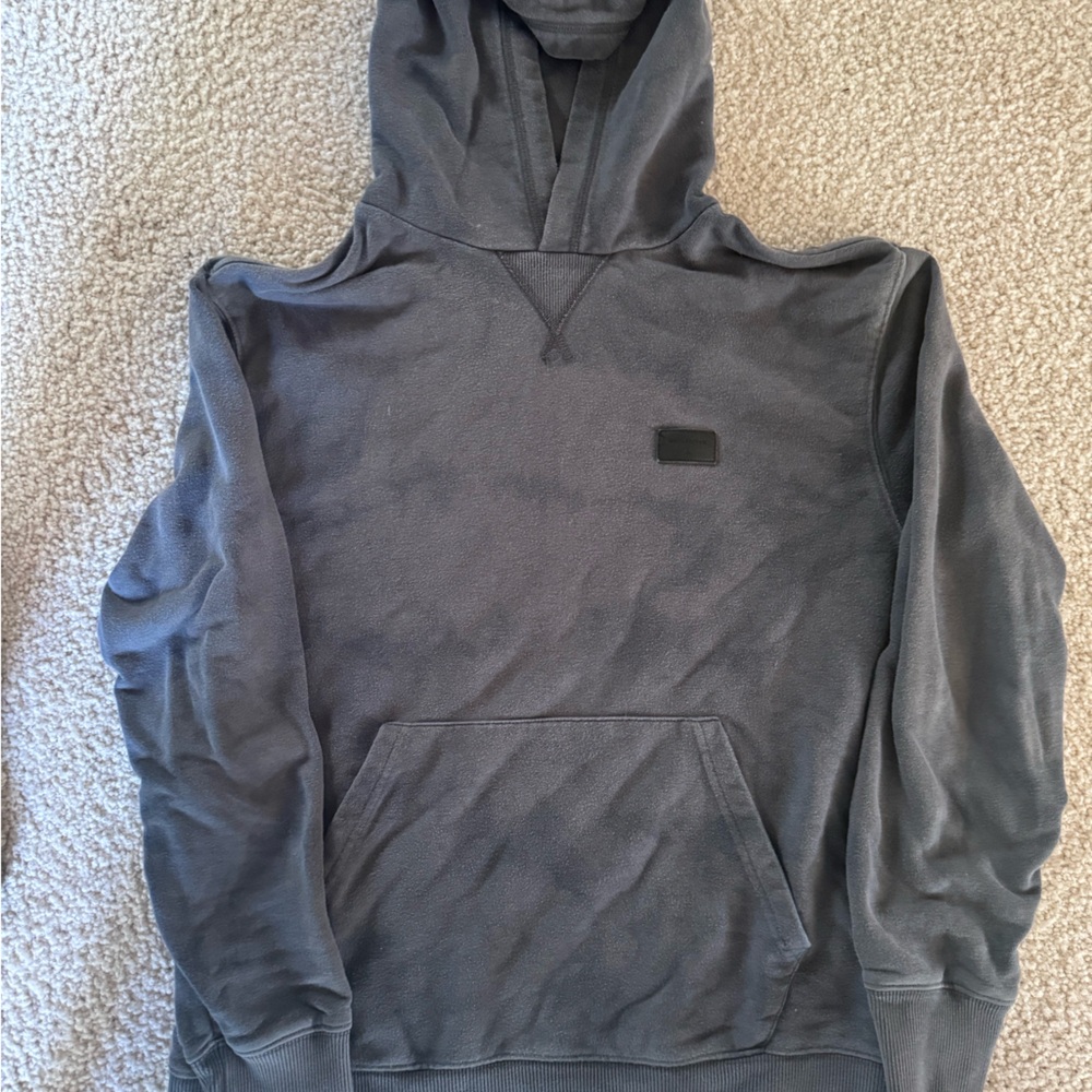 Men’s Medium Quiksilver Charcoal Gray Sweatshirt